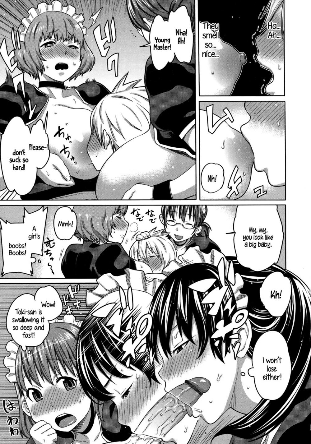 Hentai Manga Comic-Maid x4-Chapter 6-9